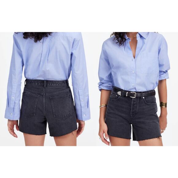 Madewell | NWT | The Brynn Long Short in Levin Wash | Sz 24 - Picture 1 of 9